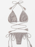 NEW FEELING Womens Beige Bikinis