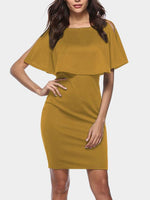 OEM ODM Womens Yellow Mini Dresses