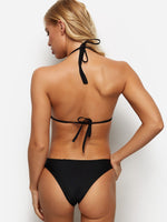 NEW FEELING Womens Black One-Pieces
