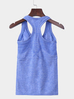 NEW FEELING Womens Blue Camis
