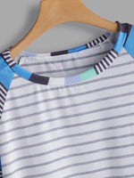 OEM Ladies Blue T-Shirts