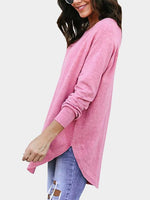 NEW FEELING Womens Pink T-Shirts