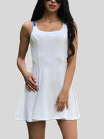 NEW FEELING Womens White Mini Dresses