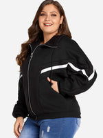 OEM Ladies Black Plus Size Coats & Jackets