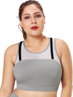 OEM Ladies Grey Plus Size Tops