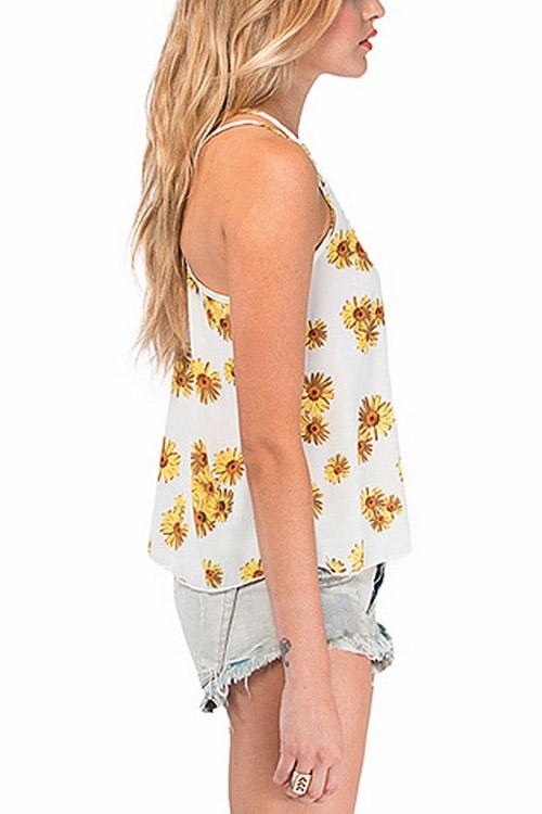 OEM Ladies White Camis