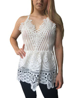 OEM Ladies White Camis