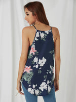 NEW FEELING Womens Navy Camis