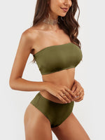 OEM ODM Womens Army Green Bikinis