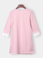 OEM Ladies Pink Mini Dresses