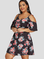 OEM Ladies Black Plus Size Dresses
