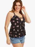 OEM Ladies Black Plus Size Tops