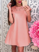 OEM ODM Womens Pink Casual Dresses