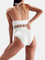 NEW FEELING Womens White Bikinis