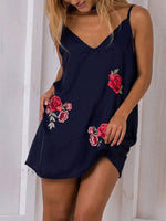 OEM Ladies Navy Mini Dresses
