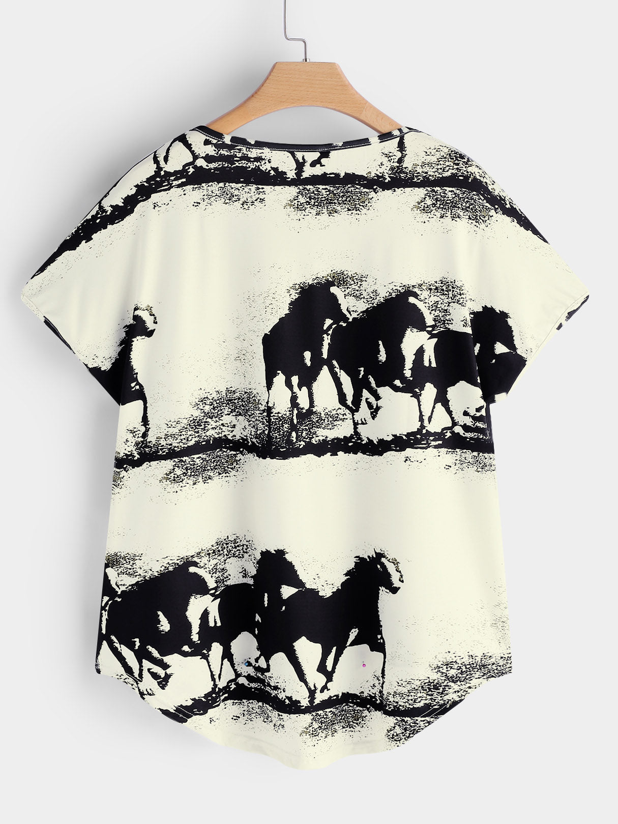 NEW FEELING Womens Coffee Plus Size Tops