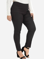 OEM Ladies Black Plus Size Bottoms