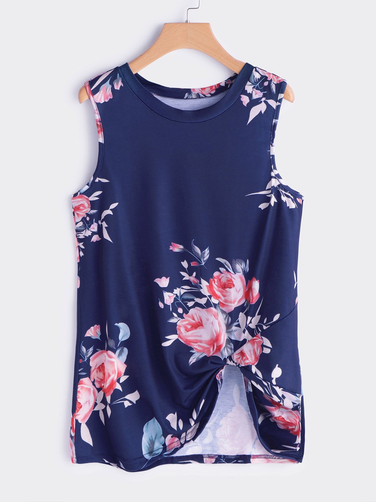 Ladies Grey Tank Top