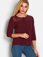 ODM Ladies 3/4 Sleeve T-Shirts