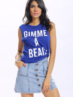 OEM ODM Womens Sleeveless T-Shirts