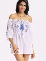 ODM Ladies Long Sleeve Mini Dresses