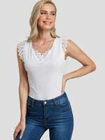 Custom Ladies V-Neck Tank Top
