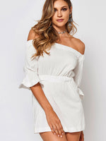 OEM Ladies White Sexy Dresses