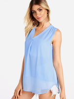 OEM Ladies Sky Blue Camis
