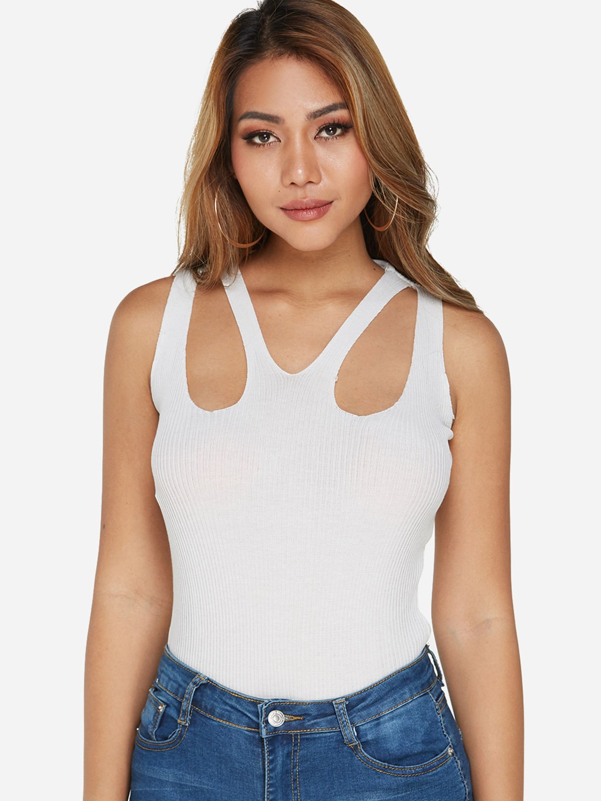 ODM Ladies Sleeveless Tank Top