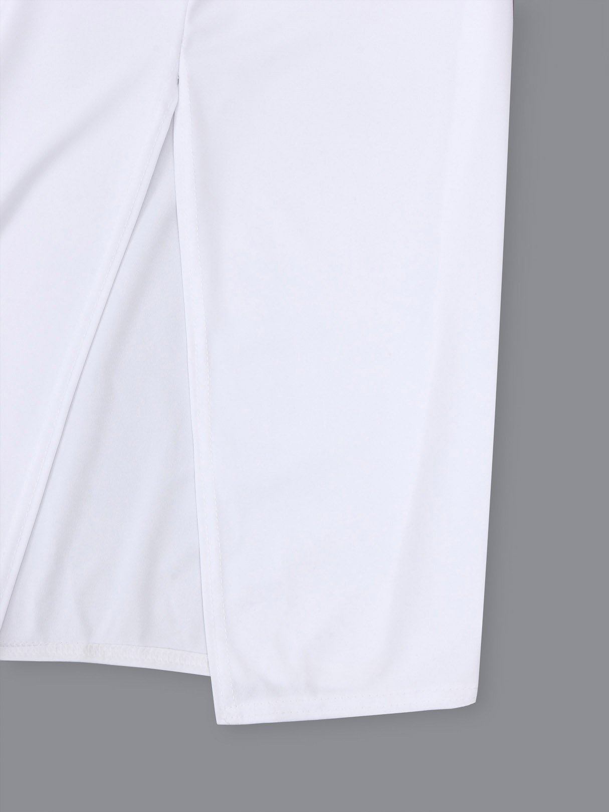 OEM Ladies White Midi Dresses