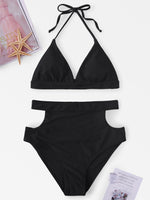 OEM ODM Ladies Black Bikinis