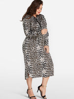 OEM ODM Womens Long Sleeve Plus Size Dress