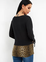 NEW FEELING Womens Color Block T-Shirts