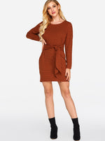 OEM ODM Womens Long Sleeve Casual Dress