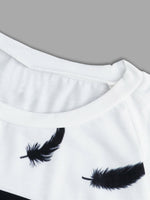 OEM Ladies White T-Shirts