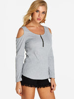 OEM Ladies Grey T-Shirts