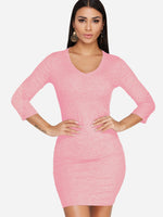 ODM Ladies 3/4 Sleeve Dresses