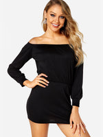 ODM Ladies Long Sleeve Dress