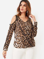 OEM Ladies Leopard T-Shirts
