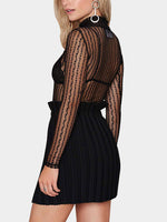 NEW FEELING Womens Black Blouses