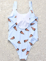 NEW FEELING Womens Light Blue One-Pieces