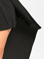 ODM Ladies Long Sleeve Plus Size Dress