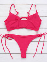 NEW FEELING Womens Rose Bikinis