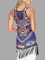 NEW FEELING Womens Color Block Camis