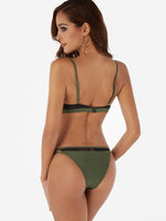 OEM Ladies Green Bikinis