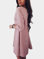 NEW FEELING Womens Pink Sexy Dresses