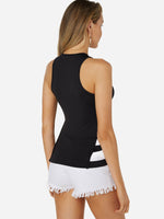 NEW FEELING Womens Black Camis