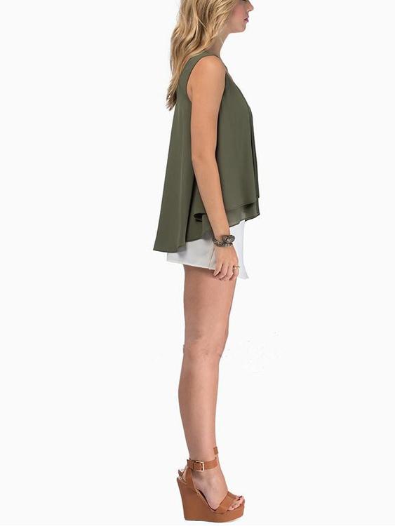 OEM Ladies Army Green Camis