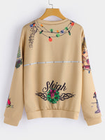 NEW FEELING Womens Khaki Plus Size Tops