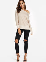 OEM Ladies Beige T-Shirts
